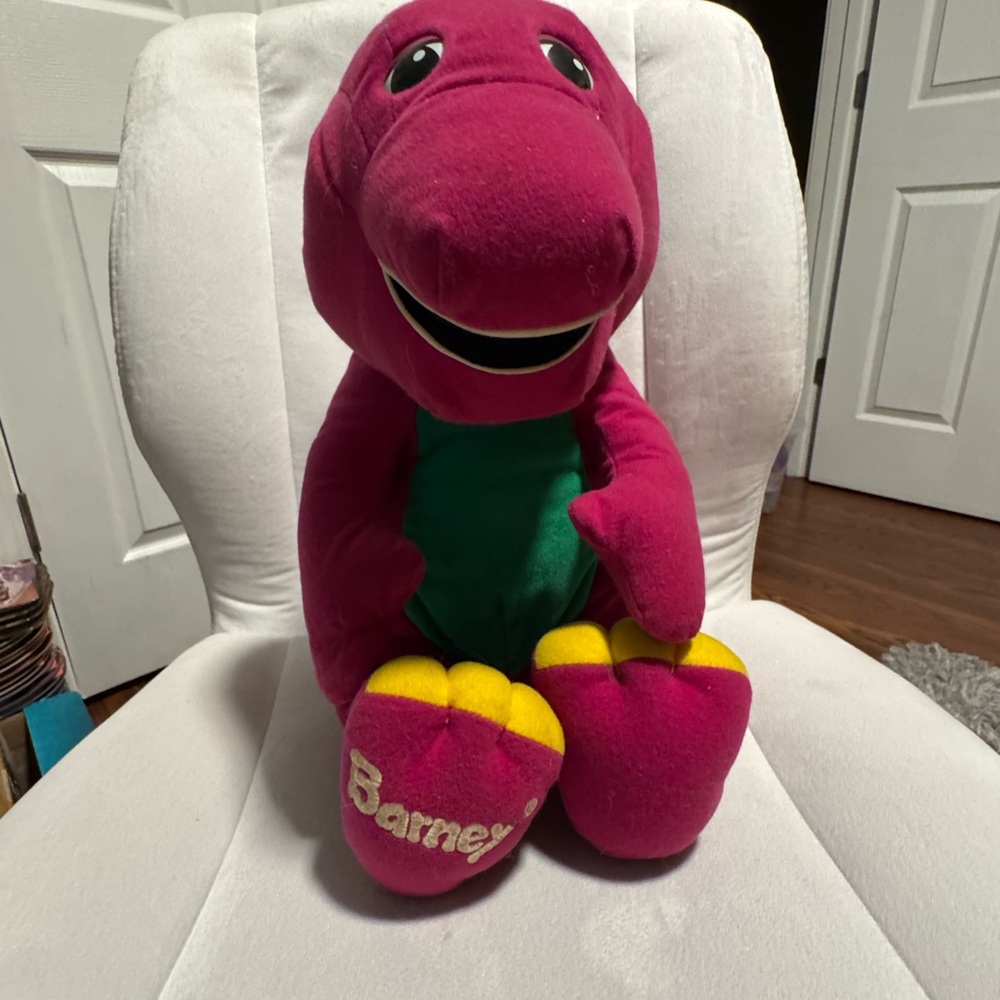 Purple Dinosaur Plush Toy